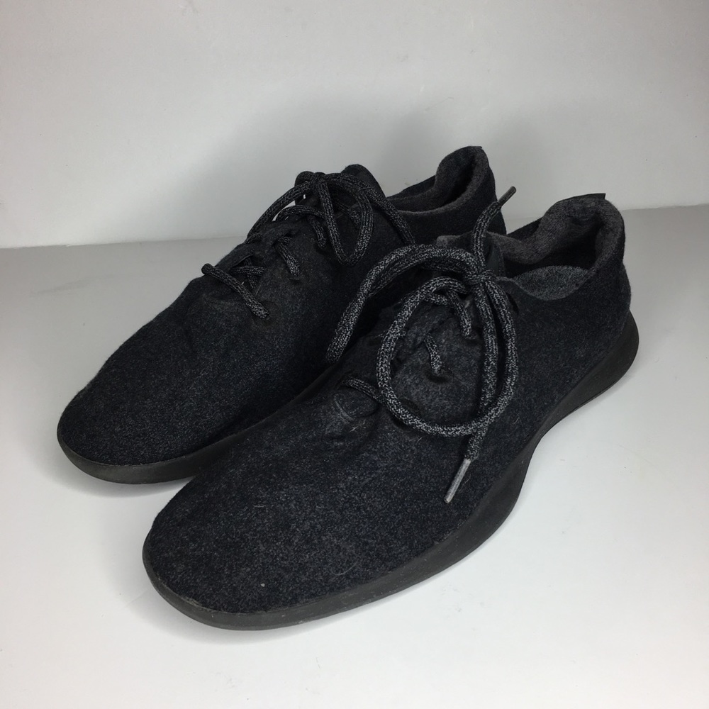 AllBirds Sz 13 Black Wool Athletic Shoes Sneaker